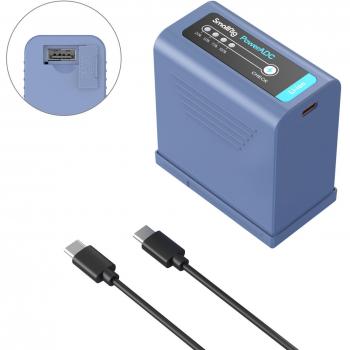 SmallRig NP-F970 USB-C Rechargeable Lithium-Ion Camera Battery 76.3Wh