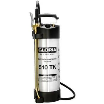 Pulverizador de alta presión Gloria 510 TK Profiline, 10 litros, acero inoxidable, resistente a aceites