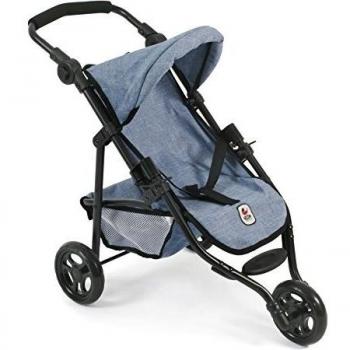 Bayer Chic 2000 612 50 Jogging Lola Cochecito para muñecas, color azul