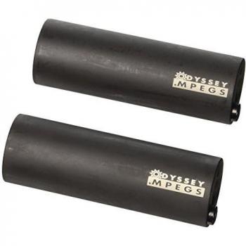 Estriberas Odyssey MPEG de Acero Cromoly Negro con Adaptadores 3/8 (x2)