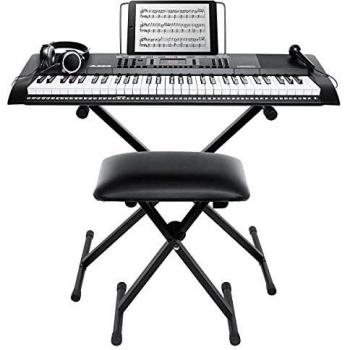 Alesis Harmony 61 MKII Portable Keyboard with Accessories and Built-In Speakers