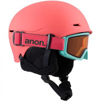 Casco Esquí Alpino Anon Junior Define Rosa