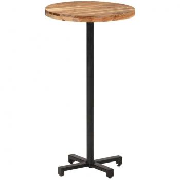 Round Bar Table Ø60x110 cm Solid Mango Wood