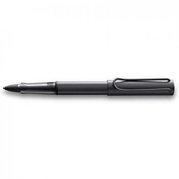 Lamy AL-Star EMR Stylus Lápiz Capacitivo de Aluminio Negro con Mango Transparente, Clip de Metal Negro y Compatible con Superficies Sin Recubrimiento