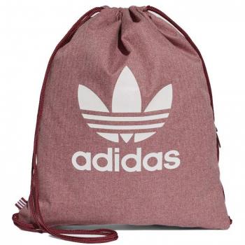 Adidas Gymsack Casual Bolsa de Cuerdas para el Gimnasio, 25 cm, Buruni/Blanco