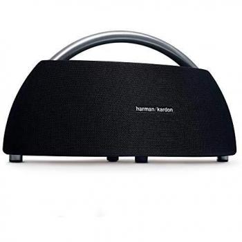 Harman Kardon Go + Play - Altavoz Bluetooth portátil con batería Recargable y micrófono Dual, Color Negro