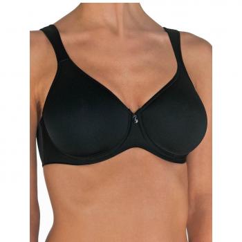 Felina Women's Pure Balance Spacer Underwire Bra, Black, Size 95D