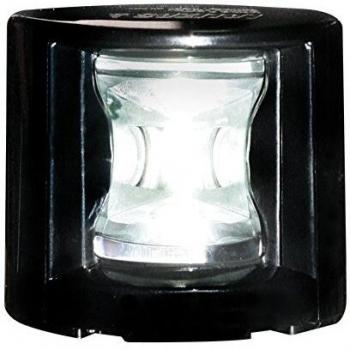 Feu de pont 135°, lumière LED blanche 12-15V DC et 0,5W, plateforme montée, visibilité jusqu'à 2 NM, couleur noire