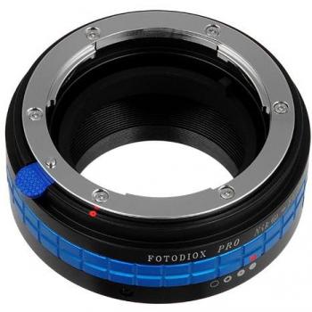 Fotodiox Pro Lens Mount Adapter for Nikon Nikkor F Mount G-Type D/SLR Lens to Fuji Film X-Series Mirrorless Camera Body (X-Mount), with Built-In Aperture Control Dial