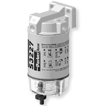Racor Spin-On Series Fuel Filter/Water Separator For Outboards, 60 GPH (1/4-18 Port)