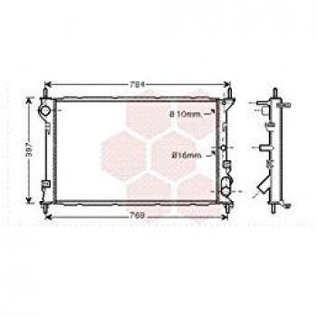Van Wezel 18002411 Ventilador, refrigeración del motor