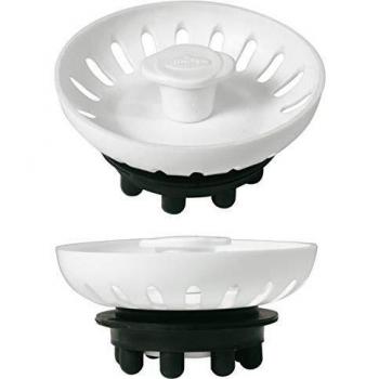 Jimten 31268 - Rejilla completa válvula cesta sintético blanco