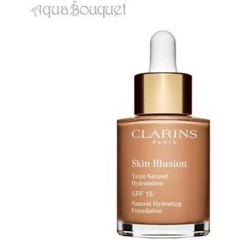Clarins Skin Illusion Natural Hydrating Foundation SPF15 30ml 112 - Amber