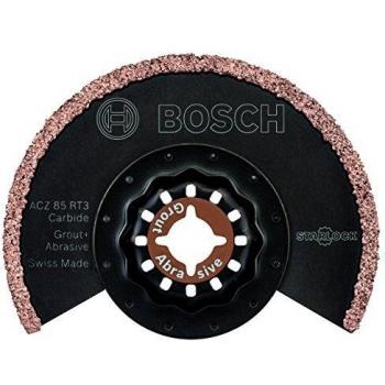 Bosch Professional Starlock - Hoja de sierra segmentada para mortero y abrasivo, Carbide RIFF ACZ 85 RT3, 85 mm
