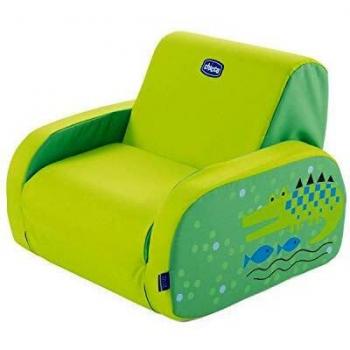 Chicco Twist - Sillón de piel de cocodrilo, Verde