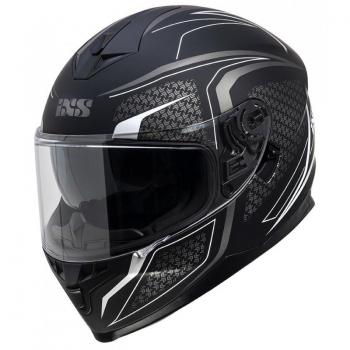 Casco Integral iXS 1100 2.4 Negro-Gris Mate Talla L