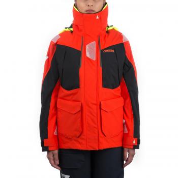 Musto Womens BR2 Offshore Jacket 2017 - Fire Orange/Black 16