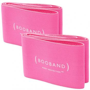 Booband Boobuddy banda ajustable de para apoyo pecho mamaria, sujetador deportivo alternativo, conjunto rosa