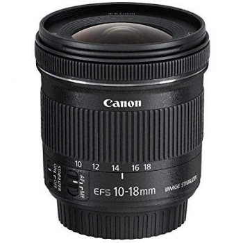 Canon EF-S10-18ISSTM Ultra-wide lens Black EF-S10-18ISSTM, 14/11, Ultra-wide lens, 4.5 m, EF-S, 10-18 mm