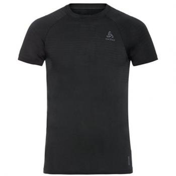 Odlo Performance X-Light Men's Crew Neck Running Shirt - Black, Size XXL