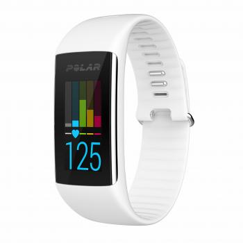 Polar A360 - Pulsómetro, Color Blanco, Talla M