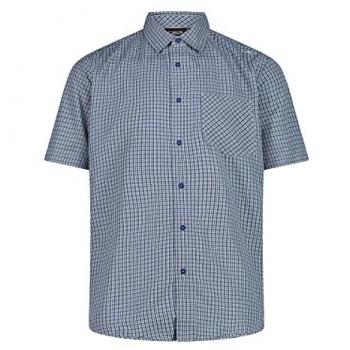 Cmp Short Sleeve Shirt 30t9937 Dusty Blue / Stone S