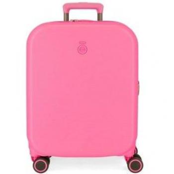 Maleta de cabina Enso Annie expandible 55 cm fucsia