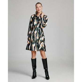 Vero Moda - Vestido camisero estampado