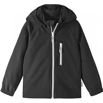 Reima Vantti Kids' Waterproof Softshell Jacket 128 Black