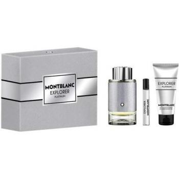 Montblanc Explorer Platinum Eau De Parfum Gift Set 100ml