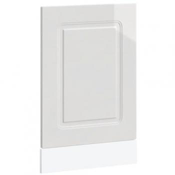 Panel para lavavajillas Kalmar blanco alto brillo 45x1,5x67 cm madera compuesta