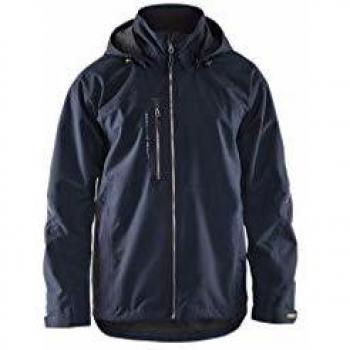 Chaqueta Hardshell Impermeable Blaklader T.L - Marino Oscuro/Negro