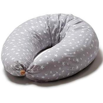 Niivetto Almohada Embarazo Dormir y Cojin Lactancia Bebe XXL Funda 100% Algodon Desenfundable y Lavable Relleno de Fibra Hueca Poliester Siliconado by Niimo