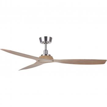 Ventilador de Techo Beacon Moto Níquel 132 cm Silencioso con Control Remoto