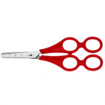 Westcott E-20547 00 - Tijeras padre-hijo, 13 cm, color rojo