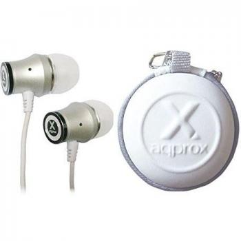 Approx appHS07 Binaurale Dentro de oído Color blanco auricular con micrófono - Auriculares con micrófono