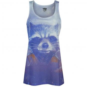 Guardianes De La Galaxia 2 - Rocket Top Mujer multicolor M