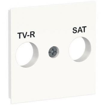 Schneider Electric NU944118 New Unica Carátula Toma R-TV/SAT Color Polar