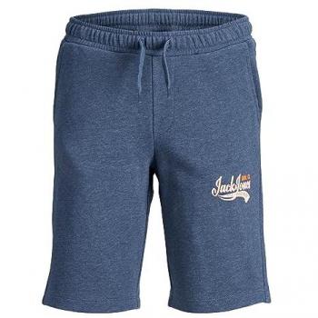 Bermuda Corto de Felpa para Niño Jack & Jones JPSTLOGO 2 Colores Azul Ensign