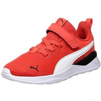 Puma Anzarun Lite AC PS, Zapatillas de Running, Red/White, 31 EU