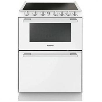 Cocina Combinada con Lave-Vajillas y Vitrocerámica 38L - Rosieres TRV60NORB/1, 4 Fuegos Blancos
