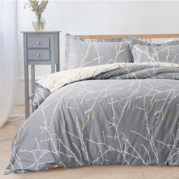 Bedsure Funda Nórdica Cama 150cm Estampada Reversible - Fundas Edredón Nórdico 220x240 con 2 Fundas de Almohada 40x70cm - con Patrón Moderna de Árbol de Microfibra Muy Suave Transpirable