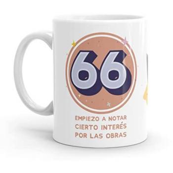 Taza Original 60 Cumpleaños - Resistente al Microondas y Lavavajillas