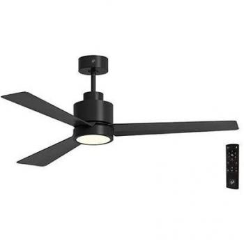 Ventilador de Techo Soler & Palau HTD-130 DC con Luz y Mando 40W Negro