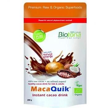 Biotona Macaquik Instant Cacao Drink 200 gr; bio 1 unidad 200 g