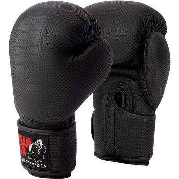 Gorilla Wear Montello 14 oz Black Boxing Gloves