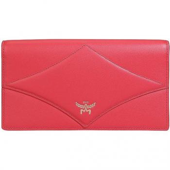 MCM Large Red Diamond Chain Mini Crossbody Bag and Wallet