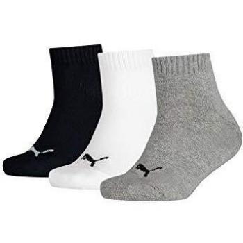 PUMA Kids Quarter Calcetines, Niños, Gris