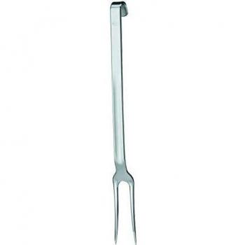 ROSLE Hook Stainless Steel Roasting Fork, 34 cm