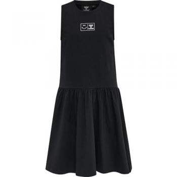 Hummel Unisex Black Caroline Dress for Kids (Age 4)